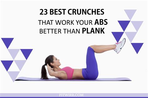 Crunches Ways To Do A Crunch Exercise To Set Your Core On Fire