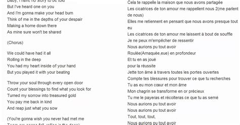 Adele Rolling In The Deep Lyrics French English Youtube