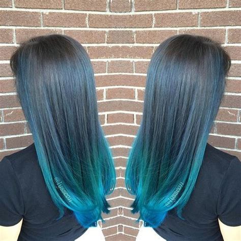 47 Best Pictures Blue Green Hair Ombre Hair Color Tutorial Blue Green