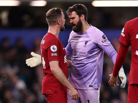 Liverpool Captain Jordan Henderson And Alisson Becker Get Into Heated