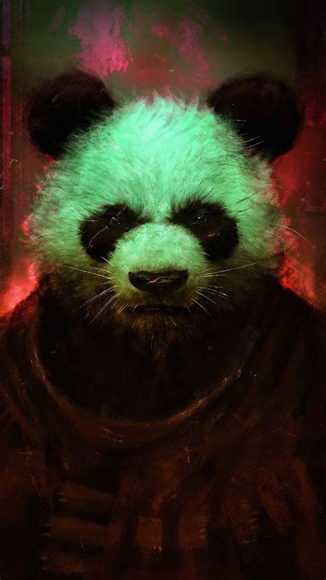 Bad Panda Wallpaper Panda Wallpapers Panda Art Cute Panda Drawing