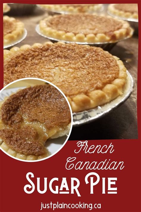 french canadian sugar pie tart au sucre artofit