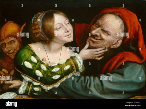 Quentin Massys Ill Matched Lovers Netherlandish 1466 1530 C 15201525 Oil On Panel