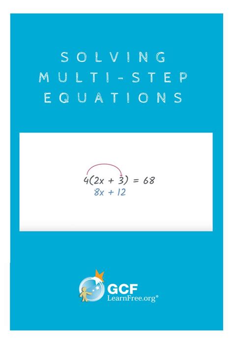 Watch This Quick Method For Solving Multi Step Equations Solving