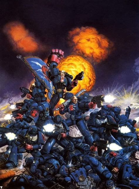 Pin By Anthony Polito On 40k Space Marine Art Warhammer 40k Artwork