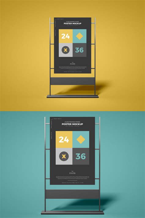 Free A3 Or A4 Poster Mockup Creativebooster