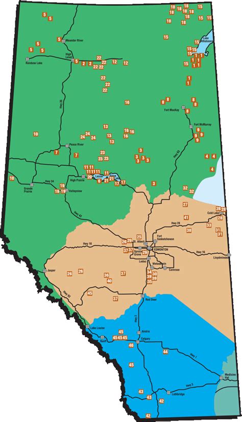 First Peoples Map Of Alberta Alberta School Councils Association