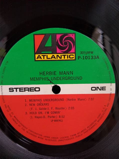 j4614 レコード ハービー マン herbie mann memphis underground p 10133 ジャズ一般 ｜売買されたオークション情報、yahooの商品情報をアーカイブ