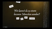 Wie kannst du zu einem besseren Menschen werden? - YouTube