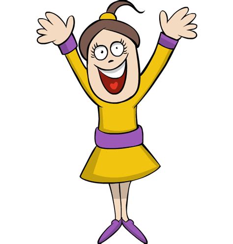 Happy Girl Clipart And Look At Clip Art Images Clipartlook