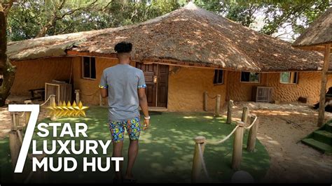 Inside A Luxury Mud House In An African Resort Mud House Mud Hut