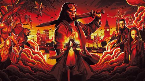 Hellboy 2019 Full Movie Wallpaper 2019 Movie Poster