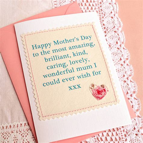Amazing Mum Handmade Mothers Day Card By Jenny Arnott Cards And Ts