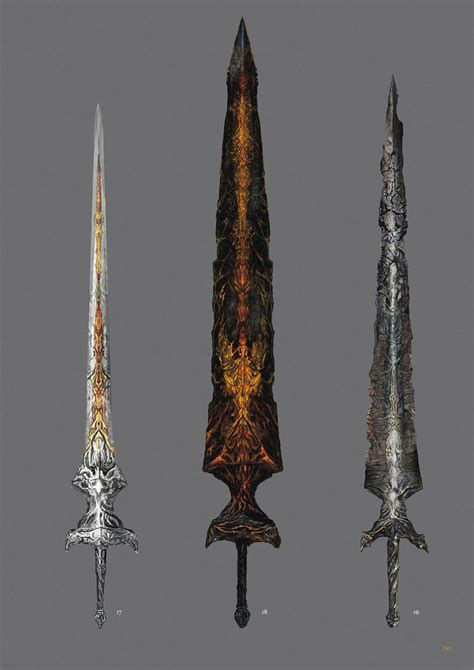 Dark Souls 3 Concept Art Weapon Concept Art Armas Arte Dark Souls