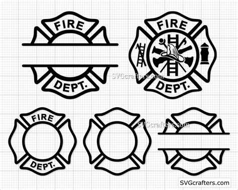 Fire Dept Fire Department Silhouette Projects Silhouette Studio