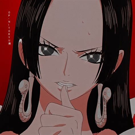 Boa Hancock One Piece Anime Aesthetic Anime Art Girl Hancock Icon