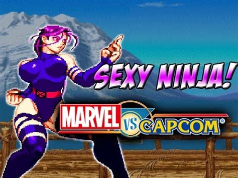SEXY PSYLOCKE Marvel Vs Capcom Classics Marvel Super Heroes YouTube