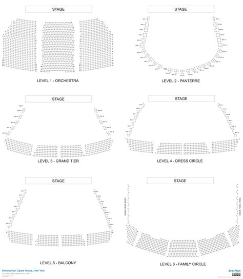 Metropolitan Opera House New York Seating Chart And Seat View Photos