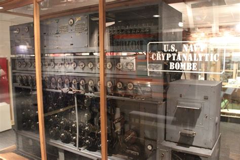 The National Cash Register N 530 Bombe Enigma Decrypting Machine