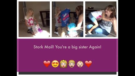 Telling My Step Daughter Im Pregnant Stork Mail Youtube