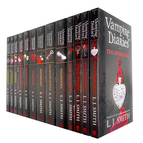 Amazonfr Vampire Diaries Complete Collection 13 Books Set By L J