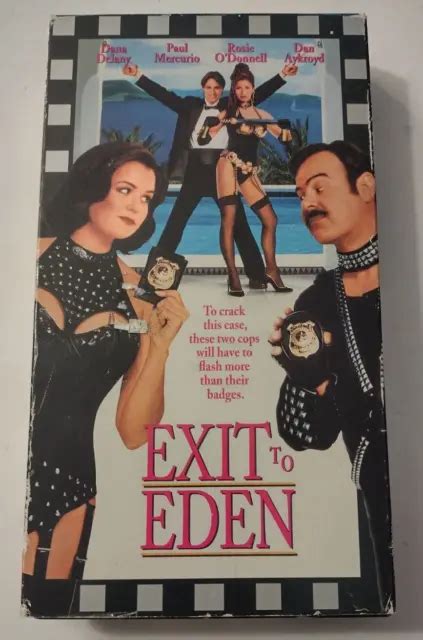 Exit To Eden Vhs Video Tape Dan Aykroyd Rosie O Donnell Dana Delany Comedy 8 95 Picclick