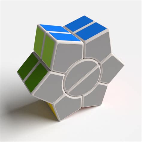 Rubiks Cube Puzzle Hexagon Star 3d Model In Toys 3dexport
