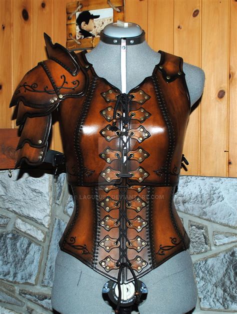 Women Leather Armor By Lagueuse On Deviantart