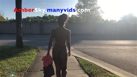 Amber Sky S Naked Stroll In Tampa Bay Happy Veterans Day Thothub