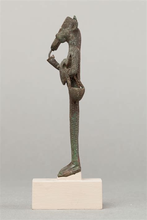 Bastet Holding Sistrum Late Periodptolemaic Period The