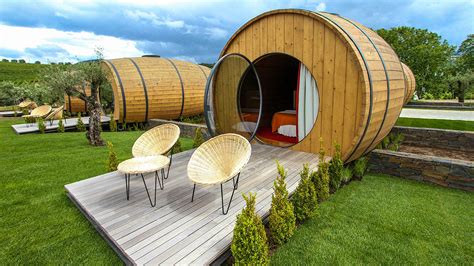 You Must Spend The Night In A Wine Barrel Hotel Room