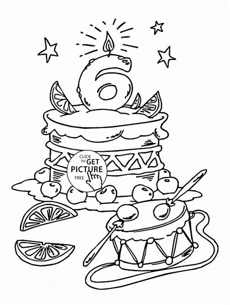 Download our free cocomelon lollipop swirl sticker printables today! Happy 6th Birthday coloring page for kids, holiday ...
