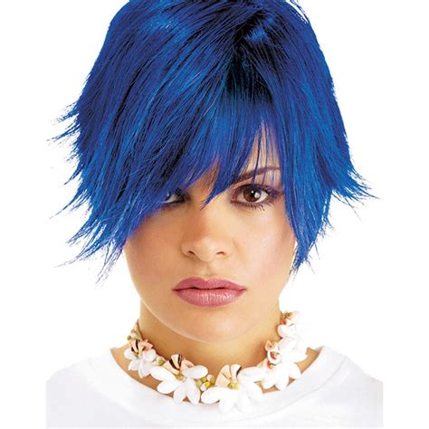 Semi permanent dye is an easy and temporary way to change the colour of your hair. Dark Blue Hair Dye | Galhairs