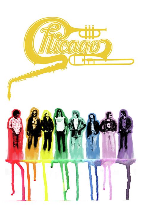 Chicago Band Art Saturday In The Park Mixed Media By The Rocker Chic