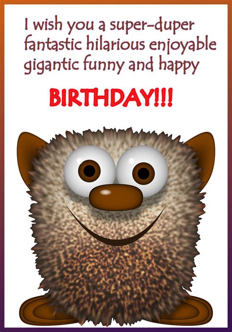 Free Funny Happy Birthday Greetings The Cake Boutique