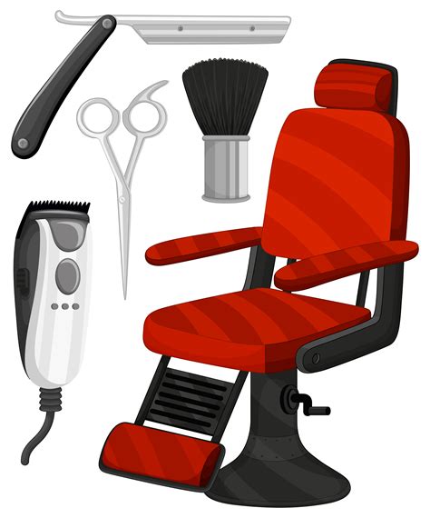 Barber Chair Svg