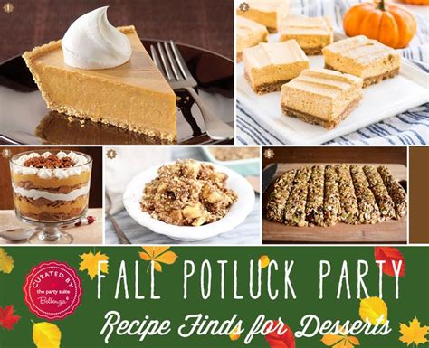 They're one of my most favorite summer activities—and the bigger the potluck, the better. What to Prepare for a Fall Potluck Party? Easy Recipes! | Dessert recipes, Indian desserts ...