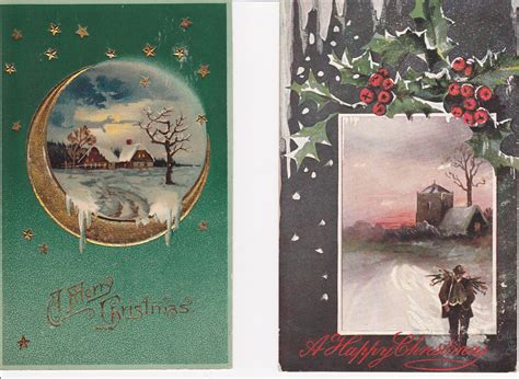 Madelines Memories Vintage Christmas Postcards