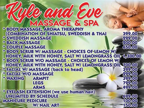 Kyle And Eve Massage And Spa Tanay