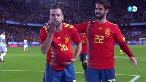 SPAIN vs COSTA RICA 5 - 0 All Goals & Highlights HD 11 Nov 2017 - YouTube