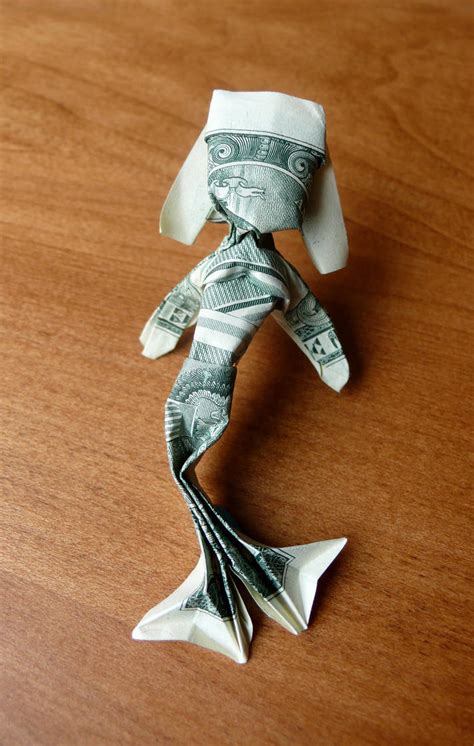 Dollar Origami Mermaid By Craigfoldsfives On Deviantart