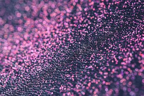 Pink Glitter With Bokeh Effect Stock Image Image Of Black Dust 138749309
