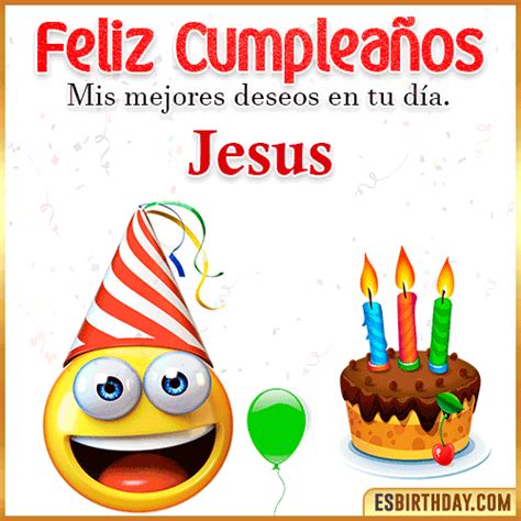 Feliz Cumplea Os Jesus Tarjetas Y