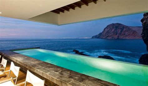 Piscinas Que Te Gustar A Tener En Una Casa De Playa Foto Galeria De
