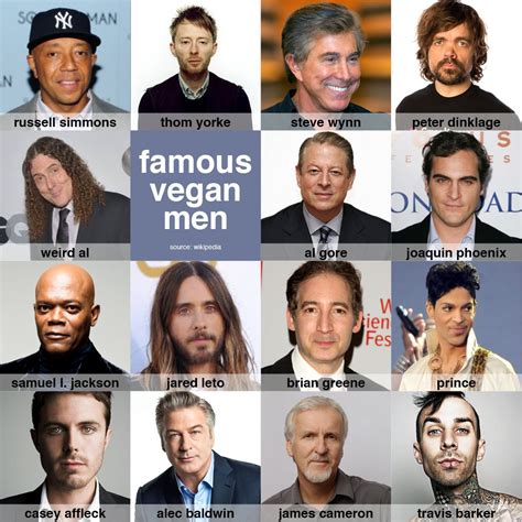 Famous Vegan Men Vegan Celebrities Change Values