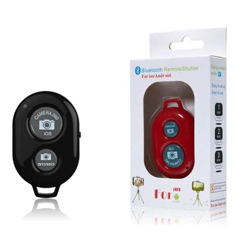 Wireless Bluetooth Smart Phone Camera Remote Control For Android Ios