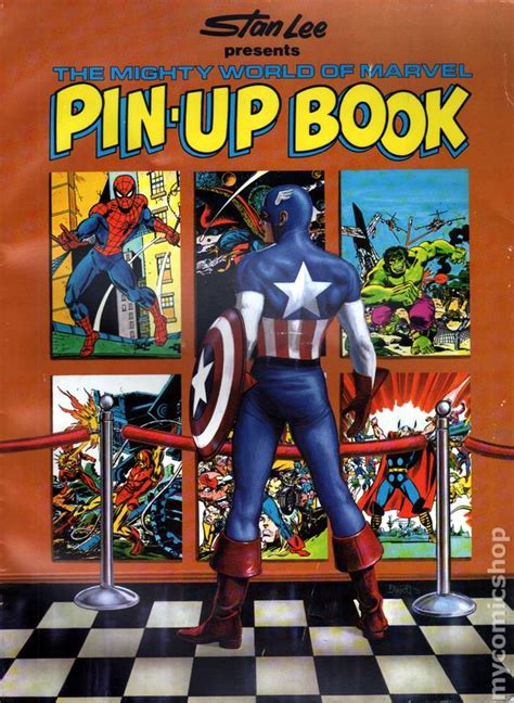 Mighty World Of Marvel Pin Up Book 1978 Comic Books