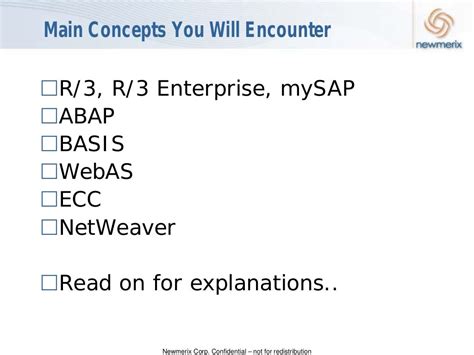 Understanding Sap Versions