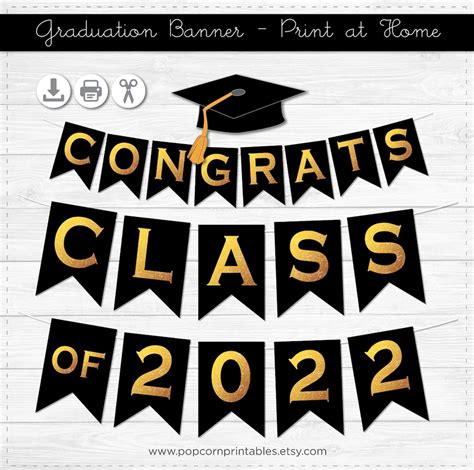 Free Printable Graduation Banner Printable World Holiday