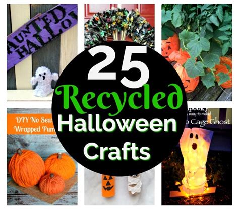 25 Recycled Halloween Crafts The Savvy Age